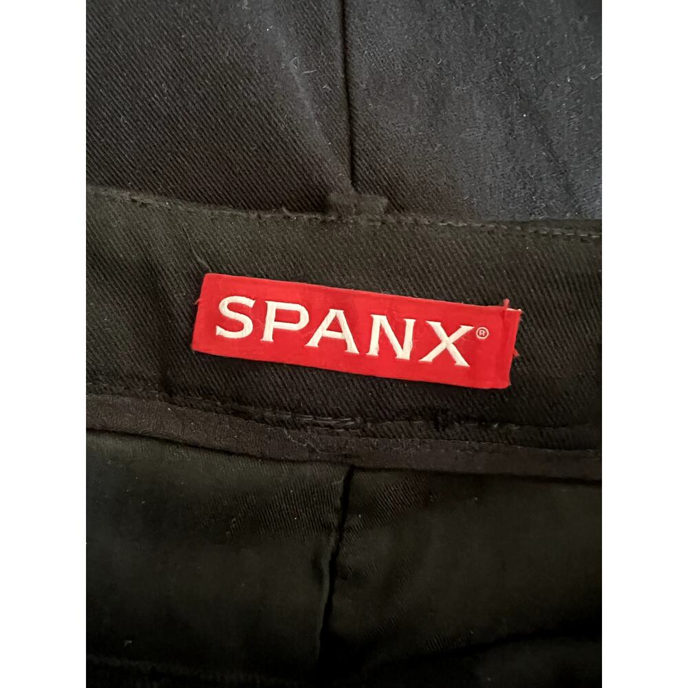 Spanx Supersmooth Stretch Twill Slim Straight Pant Size S Black DRM - Picture 9 of 10
